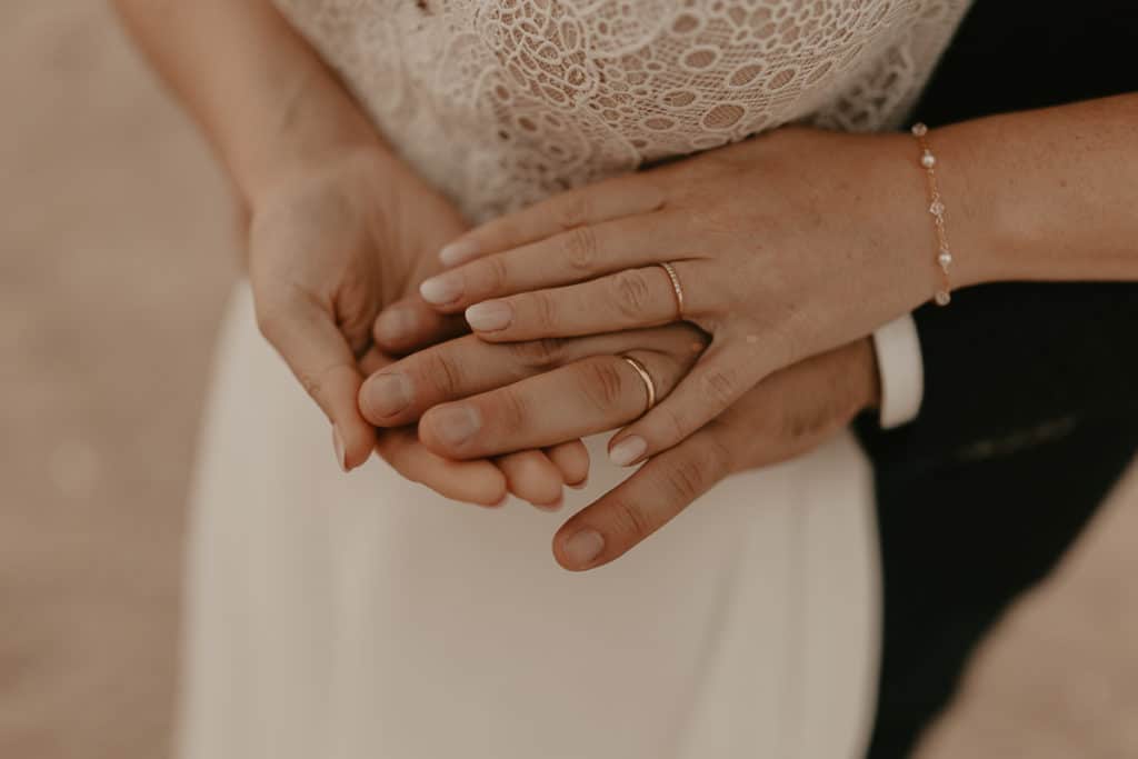 séance couple mariage dans les Landes