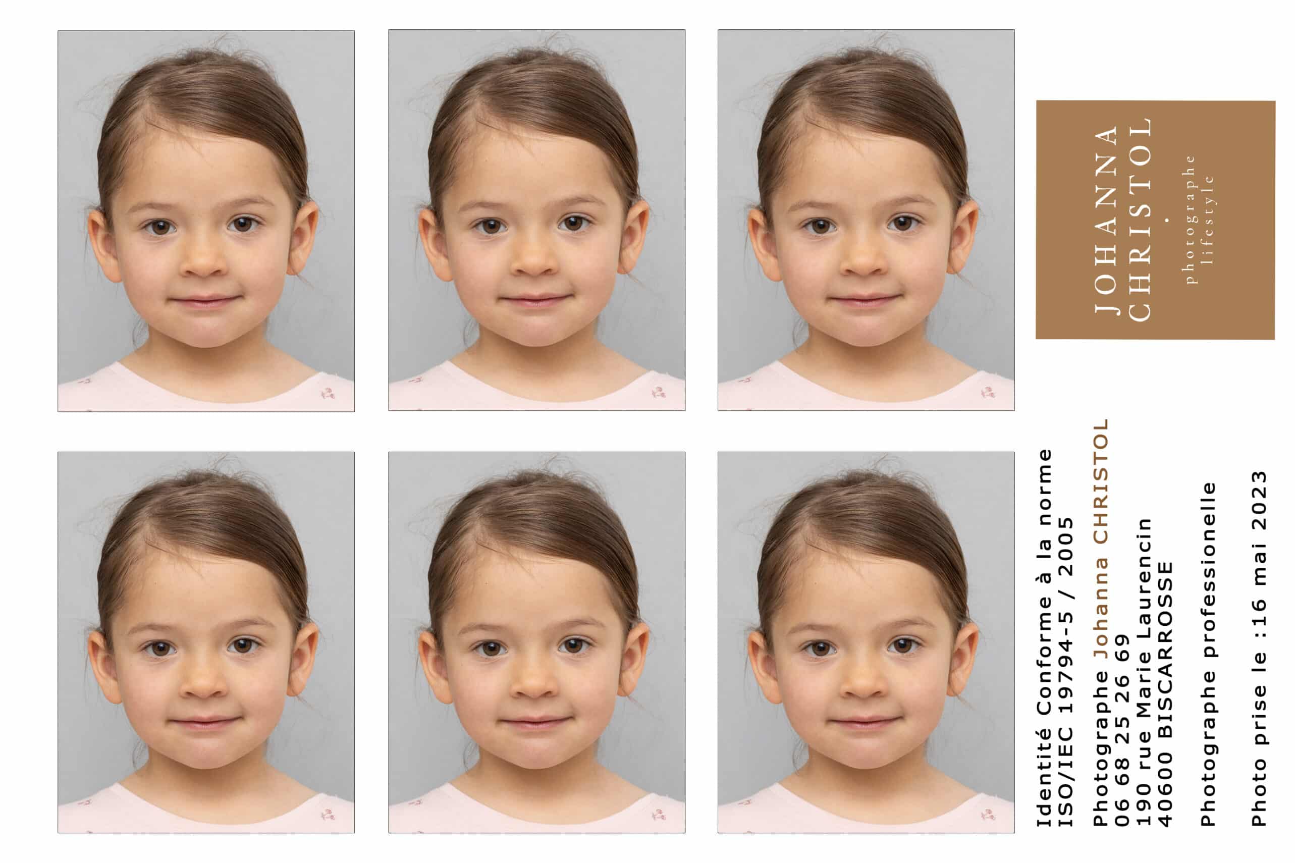 photo identité nouveau-né Biscarrosse